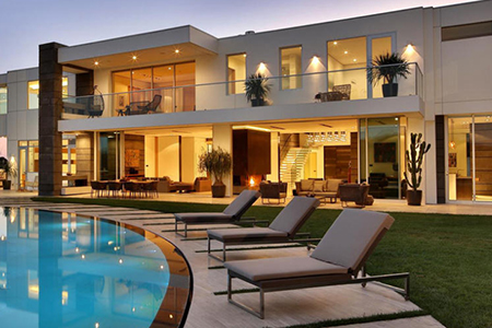 L.A. Reid Lives It Up in LA Mega Mansion