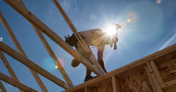 Home-Building Slides in March, but Permits Show Promise