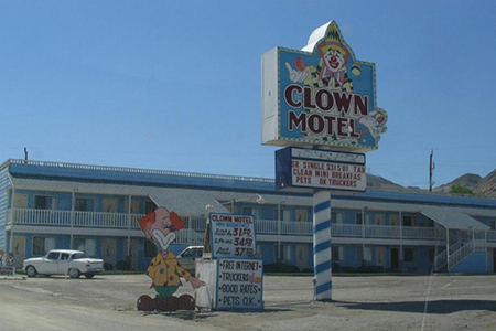 Nevada’s Creepy Clown Motel Is Now for Sale