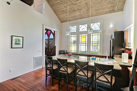 Former Historic Church Offers Sweet Living Space in Savannah
