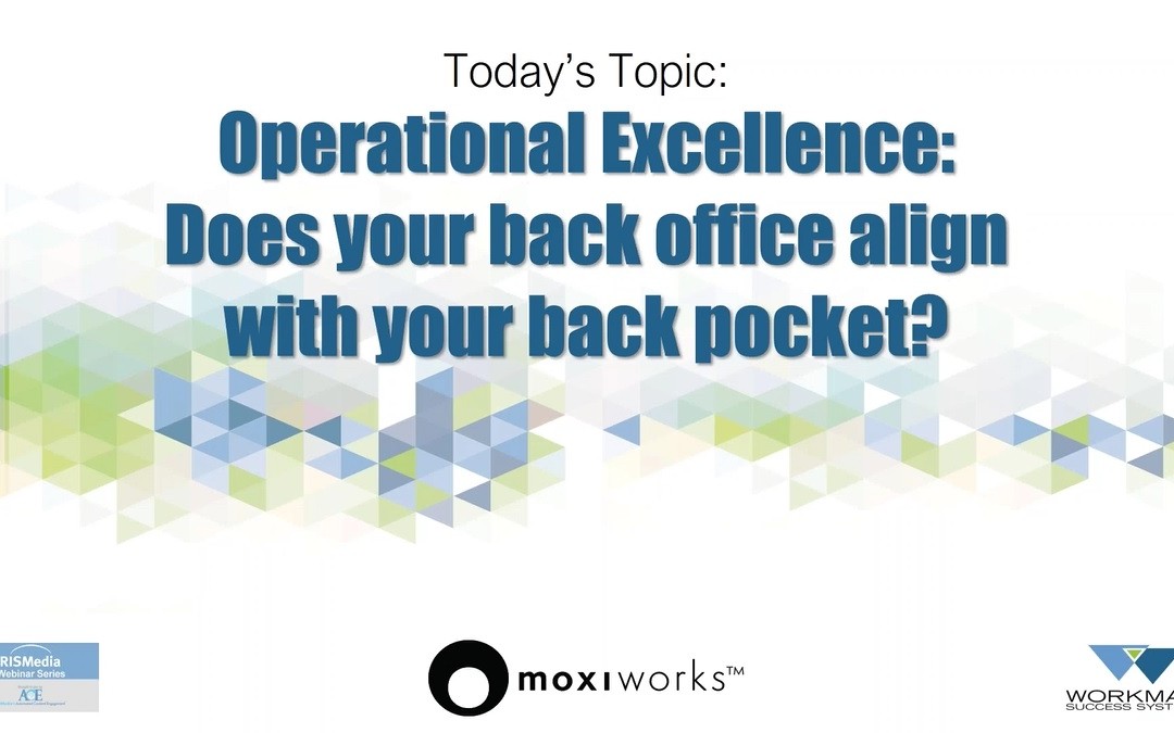 Operational Excellence Does Your Back Office Align With Your Back Pocket