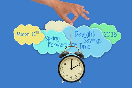 Don’t Forget: Set Your Clocks Ahead This Weekend