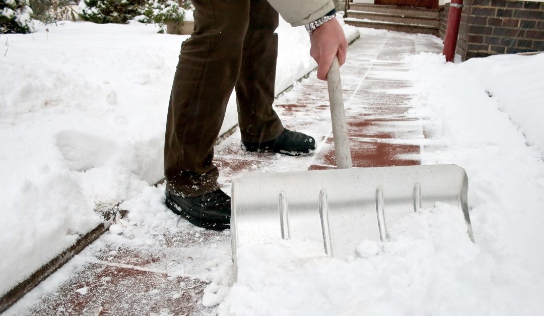 Keeping Walkways Ice-Free and Safe During Your Sale