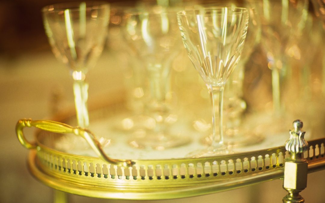 How to Style Your Bar Cart