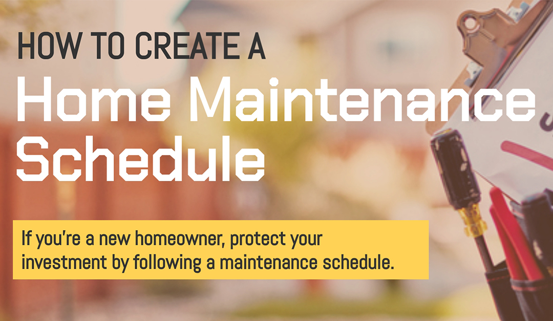 How to Create a Home Maintenance Schedule