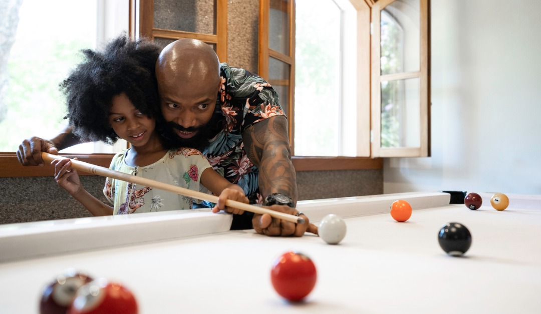 Cue Up Family Game Night With a Pool Table