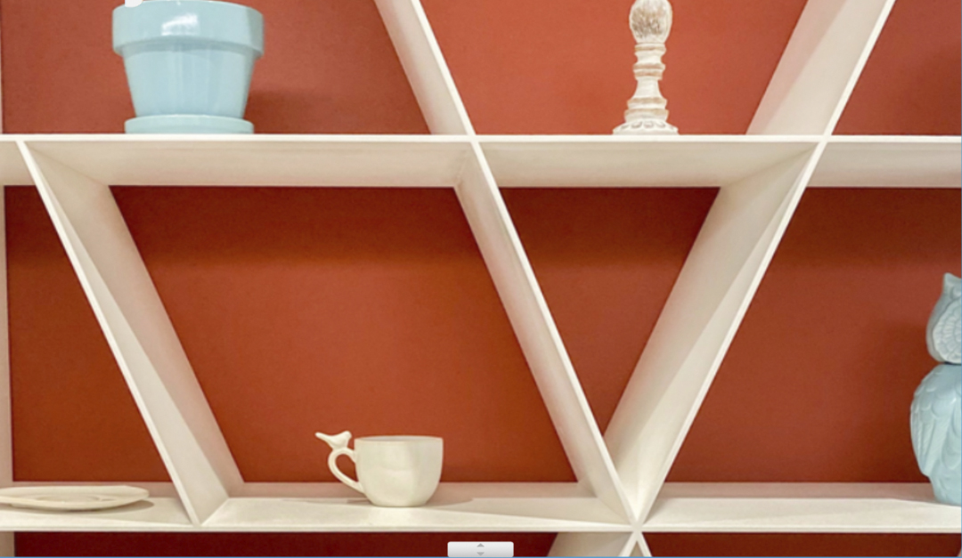 4 Steps to Curating Stylish Shelves