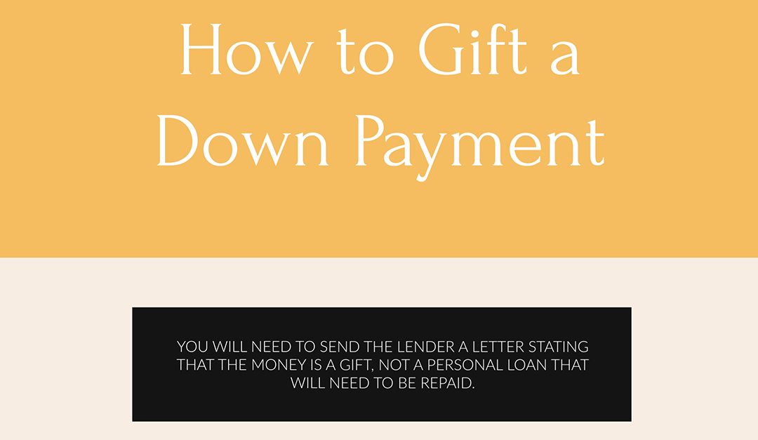 How to Gift a Down Payment