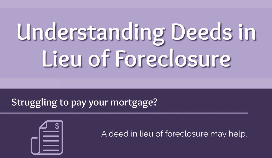 Understanding Deeds in Lieu of Foreclosure