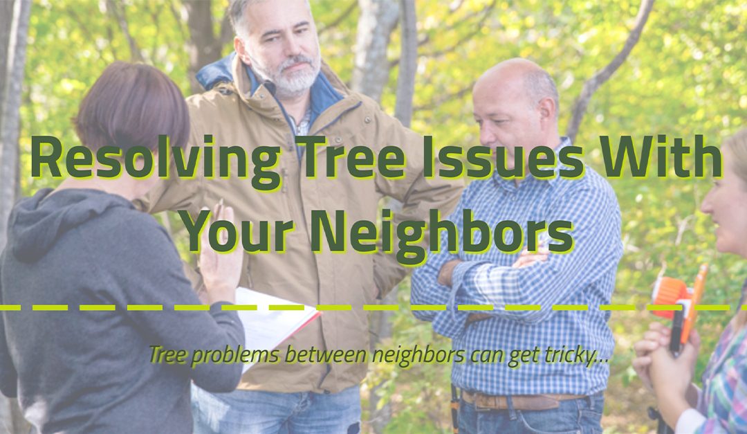 Resolving Tree Issues With Your Neighbors