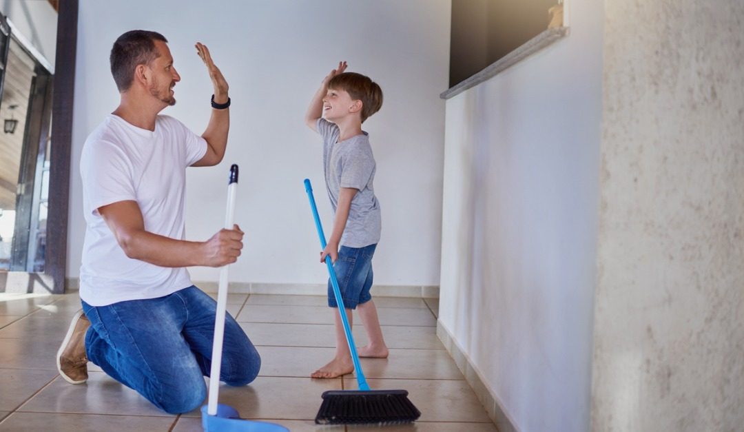 5 Household Chores for Kids Under 10