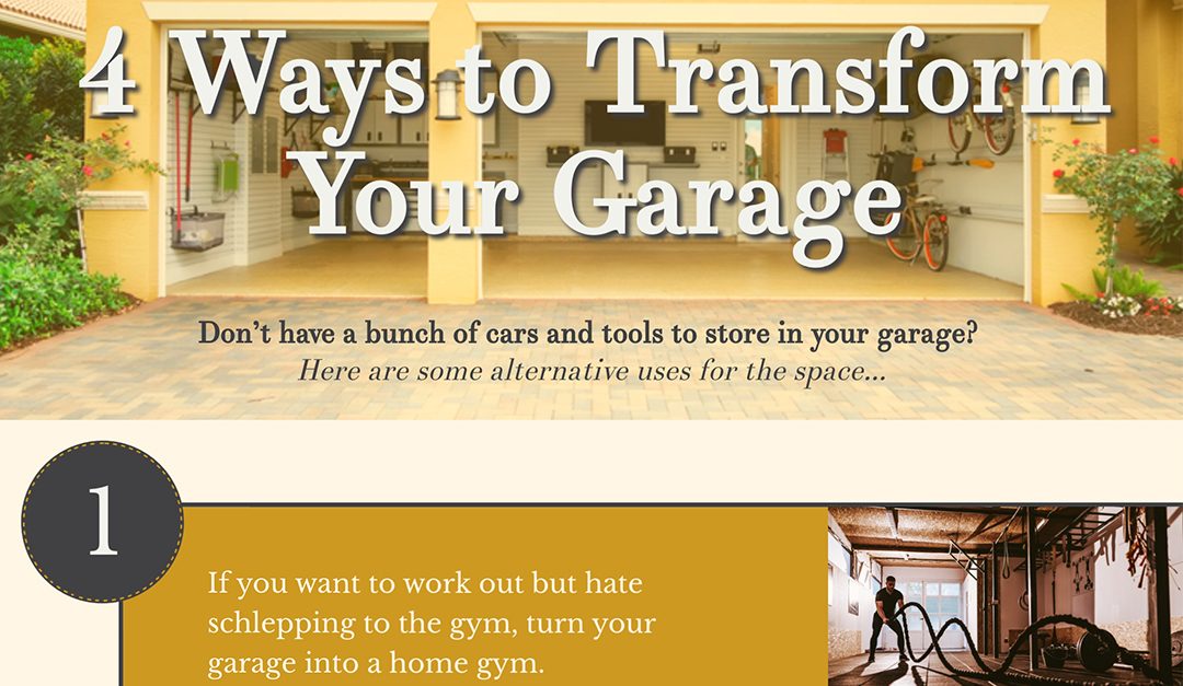 4 Ways to Transform Your Garage