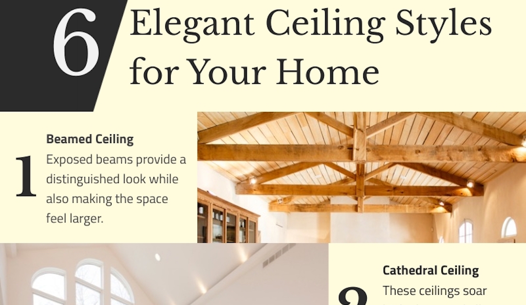 6 Elegant Ceiling Styles for Your Home