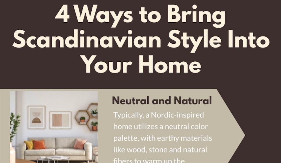 4 Ways to Bring Scandinavian Style Into Your Home