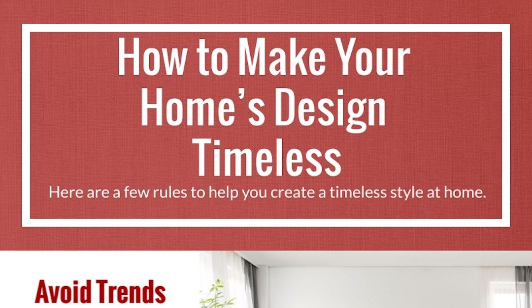 How to Make Your Home’s Design Timeless