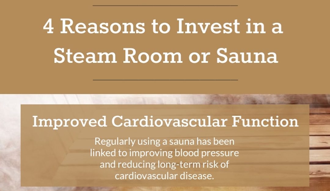 4 Reasons to Invest in a Steam Room or Sauna