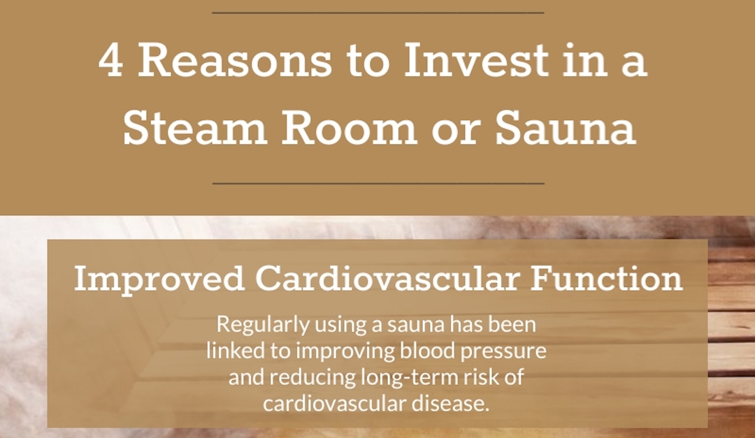 4 Reasons to Invest in a Steam Room or Sauna