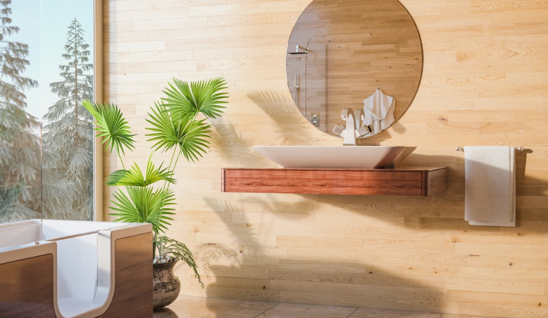 How to Design Your Bathroom With Wood