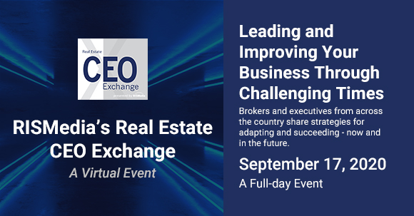 Register Today: Real Estate Leaders Discuss Critical Strategies During Virtual RISMedia CEO Exchange