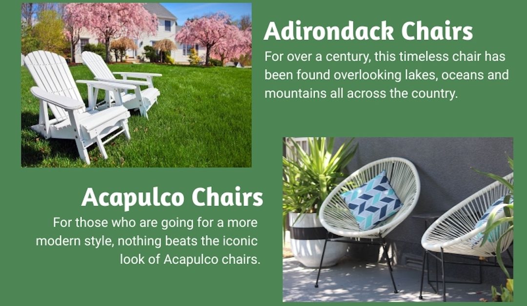 Classic Outdoor Chairs for Any Backyard