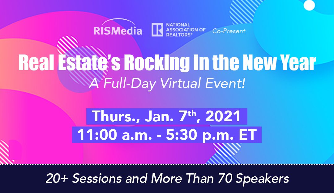 Registration Now Open for ‘Real Estate’s Rocking in the New Year’ 2021