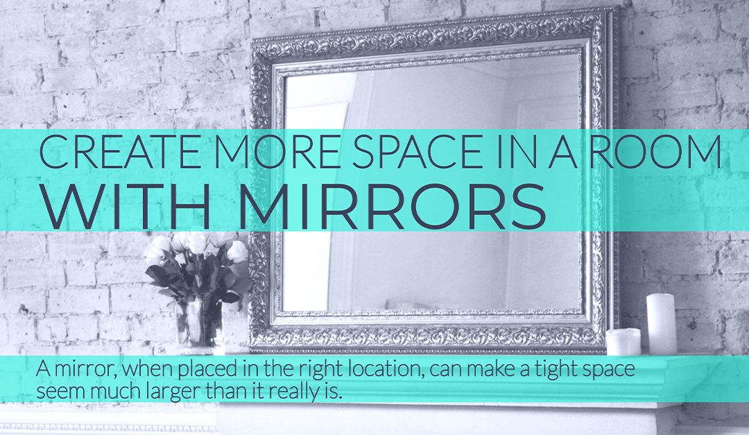 Create More Space in a Room With Mirrors
